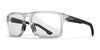 Wiley X FOUNDER Eyeglasses | Size 56 / Gloss Crystal Clear Polished Black