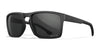Wiley X FOUNDER Sunglasses | Size 56 / Matte Black / CAPTIVATE™ Non-Polarized Grey