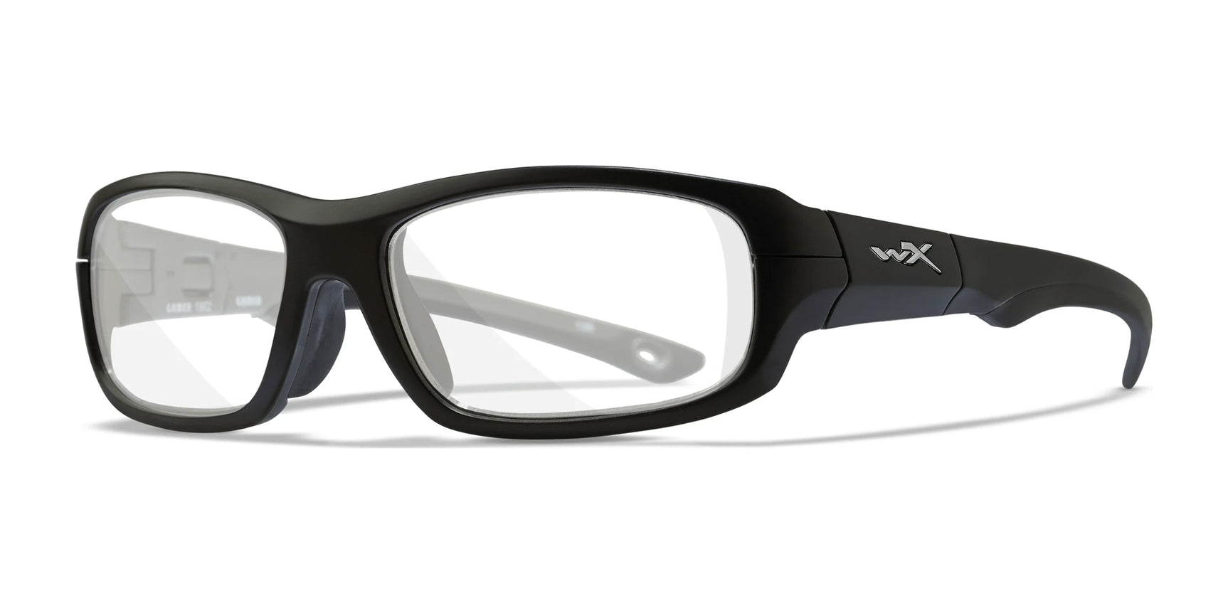 Wiley X GAMER Eyeglasses Matte Black & Dark Silver Wiley X GAMER Eyeglasses Matte Black & Dark Silver