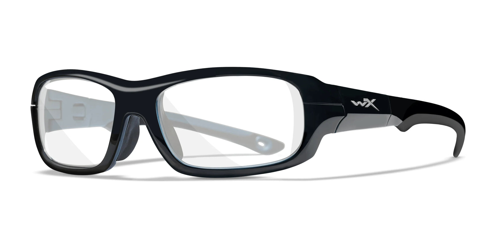 Wiley X GAMER Eyeglasses Gloss Black & Metallic Blue Wiley X GAMER Eyeglasses Gloss Black & Metallic Blue