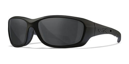 Wiley X GRAVITY Safety Glasses / Size 63 / Matte Black / Smoke Grey