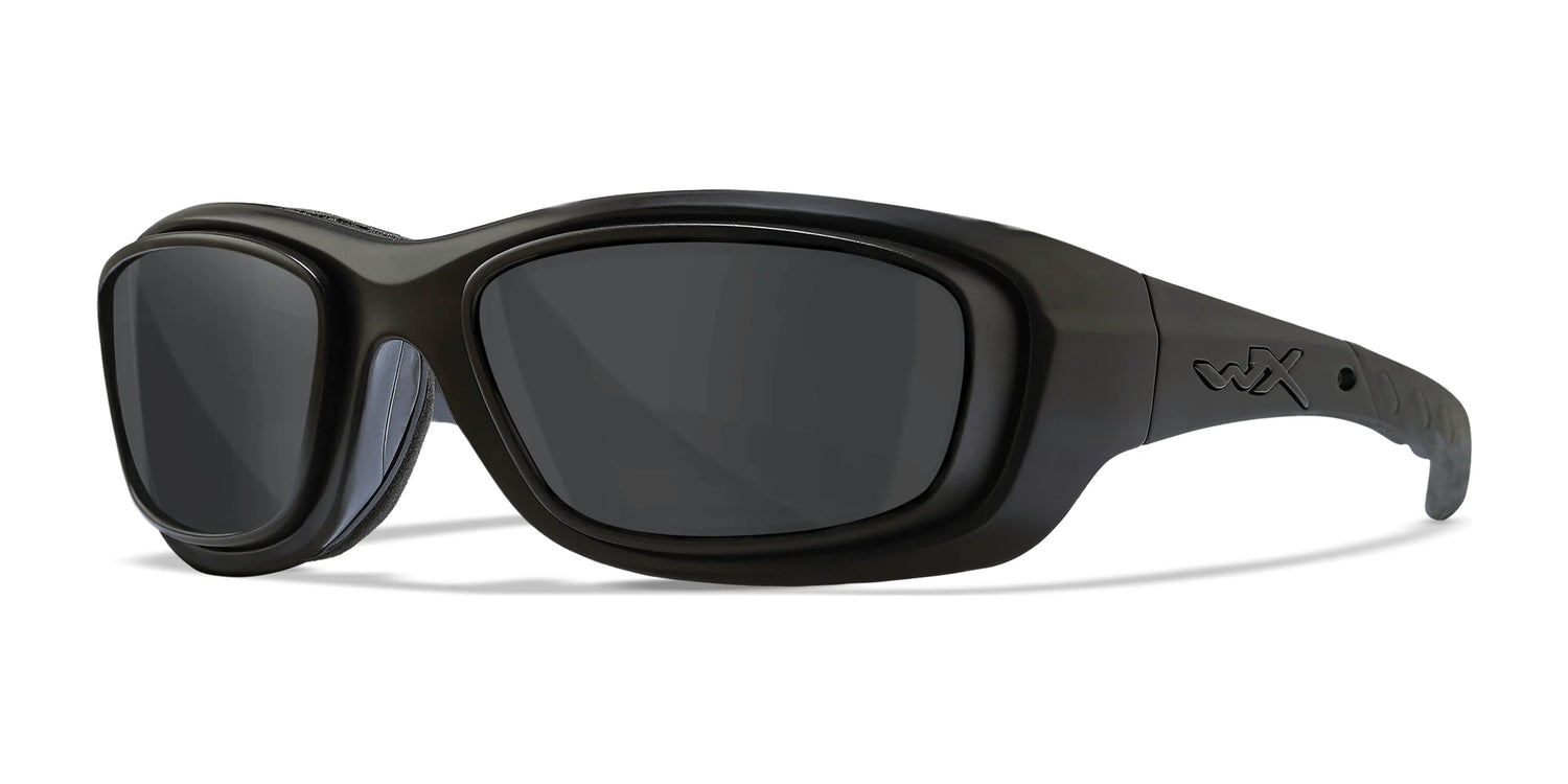 Wiley X GRAVITY Safety Glasses Matte Black / Rx Rim & Smoke Grey Wiley X GRAVITY Safety Glasses Matte Black / Rx Rim & Smoke Grey