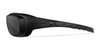 Wiley X GRAVITY Safety Glasses | Size 63 / Matte Black / Smoke Grey