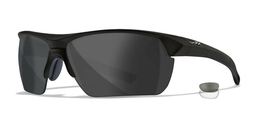 Wiley X GUARD Safety Glasses / Size 76 / Matte Black / 2 Lens Package