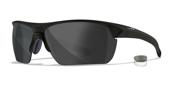 Wiley X GUARD Safety Glasses | Size 76 / Matte Black / 2 Lens Package