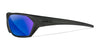 Wiley X IGNITE Sunglasses | Size 65 / Matte Black / Polarized Blue Mirror