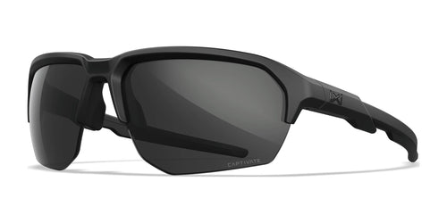 Wiley X JAKL Sunglasses / Size 67 / Matte Black / CAPTIVATE™ Non-Polarized Grey