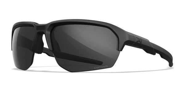 Wiley X JAKL Sunglasses | Size 67 / Matte Black / CAPTIVATE™ Non-Polarized Grey