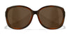 Wiley X MYSTIQUE Sunglasses | Size 64 / Gloss Black / CAPTIVATE™ Polarized Grey