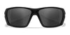 Wiley X NASH Safety Glasses | Size 64 / Matte Black / Smoke Grey