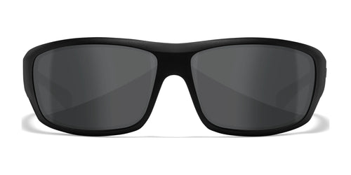 Wiley X OMEGA Safety Glasses / Size 66 / Matte Black / Smoke Grey