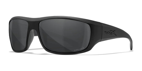 Wiley X OMEGA Safety Glasses Matte Black / CAPTIVATE™ Polarized Grey Wiley X OMEGA Safety Glasses Matte Black / CAPTIVATE™ Polarized Grey