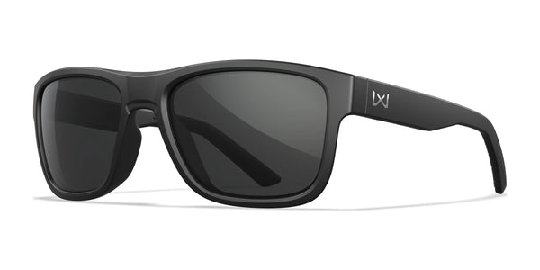 Wiley X OVATION Sunglasses | Size 56 / Matte Black / Smoke Grey