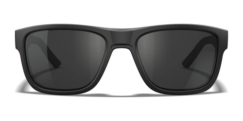 Wiley X OVATION Sunglasses / Size 56 / Matte Black / Smoke Grey