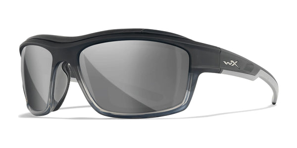 Wiley X OZONE Sunglasses | Size 63 / Matte Grey / Silver Flash