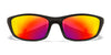 Wiley X P-17 Safety Glasses | Size 61 / Matte Black / Smoke Grey