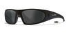Wiley X ROMER 3 Safety Glasses | Size 63 / Matte Black / Smoke Grey/Clear