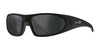 Wiley X ROMER 3 Safety Glasses | Size 63 / Matte Black / Smoke Grey/Clear