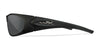 Wiley X ROMER 3 Safety Glasses | Size 63 / Matte Black / Smoke Grey/Clear