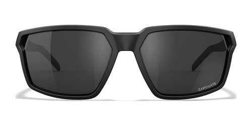 Wiley X SIERRA Sunglasses / Size 60 / Matte Black / CAPTIVATE™ Non-Polarized Grey