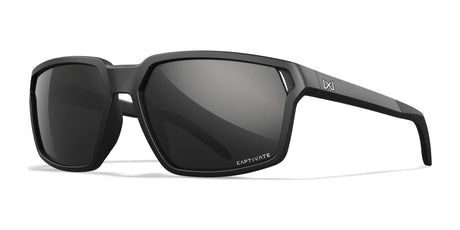 Wiley X SIERRA Sunglasses Matte Black / CAPTIVATE™ Polarized Black Mirror Wiley X SIERRA Sunglasses Matte Black / CAPTIVATE™ Polarized Black Mirror
