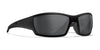 Wiley X TIDE Safety Glasses | Size 67 / Matte Black / Smoke Grey