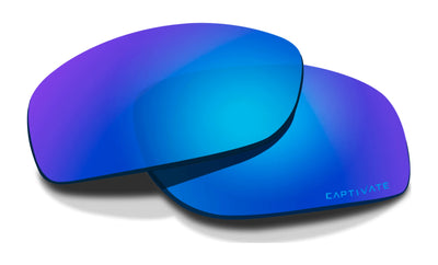 Wiley X TWISTED Lens / CAPTIVATE™ Polarized Blue Mirror