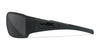 Wiley X TWISTED Safety Glasses / Matte Black / Smoke Grey / Size 65