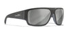 Wiley X VALLUS Sunglasses | Size 63 / Matte Graphite / Grey Silver Flash