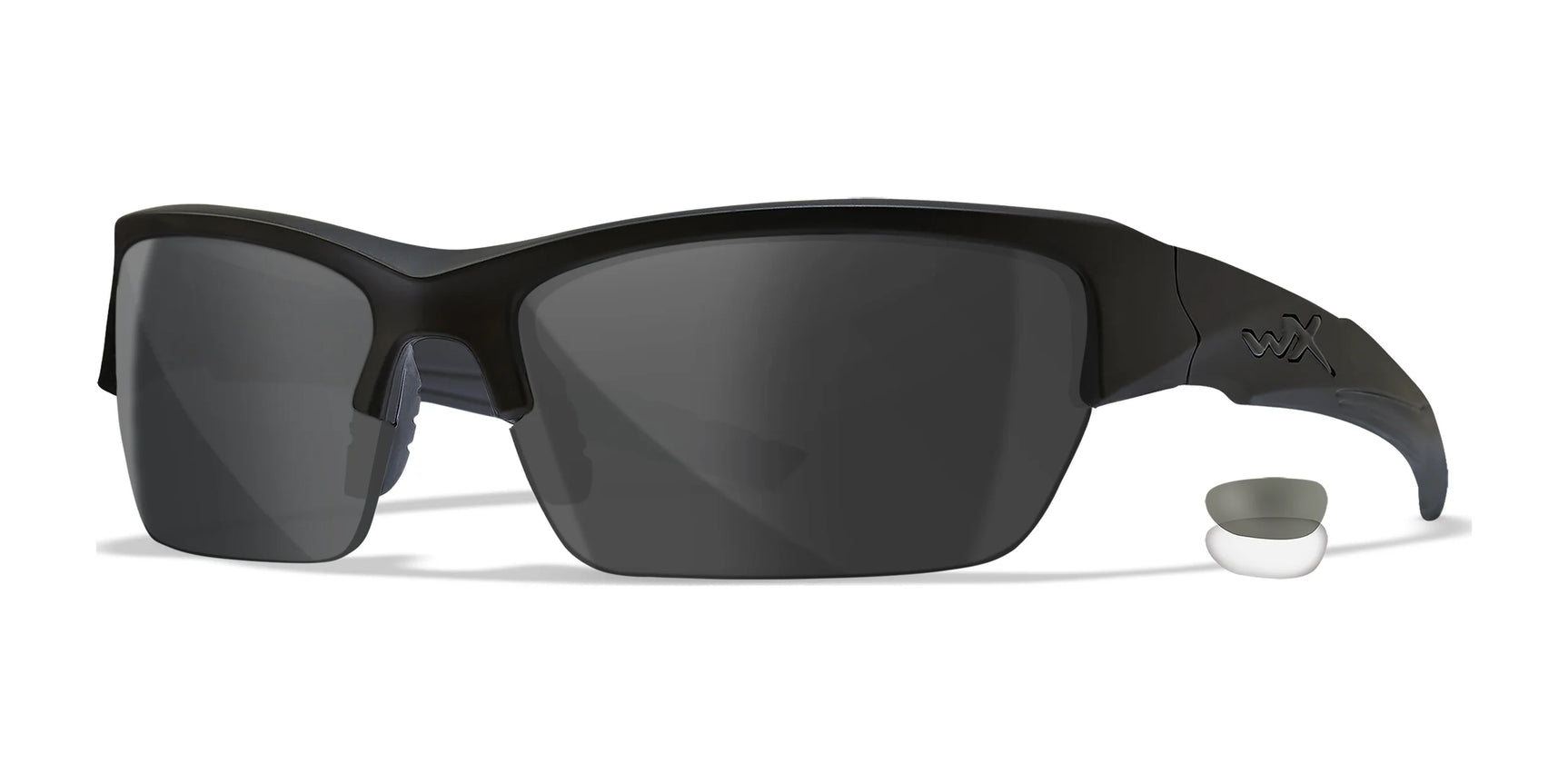 Wiley X VALOR Safety Glasses Matte Black / Smoke Grey / Clear Wiley X VALOR Safety Glasses Matte Black / Smoke Grey / Clear