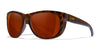 Wiley X WEEKENDER Sunglasses | Size 57 / Tortoise Brown / CAPTIVATE™ Polarized Copper