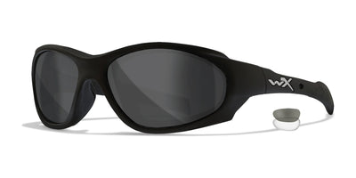 Wiley X XL-1 Safety Glasses Matte Black / 2 Lens Pack (Grey, Clear)