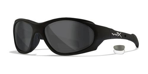 Wiley X XL-1 Safety Glasses / Size 62 / Matte Black / 2 Lens Pack (Grey, Clear)