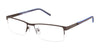 XXL Eyewear LONGHORN Eyeglasses | Size 57 / Brown