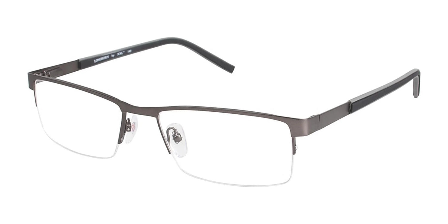 XXL Eyewear Longhorn Eyeglasses Gunmetal XXL Eyewear Longhorn Eyeglasses Gunmetal