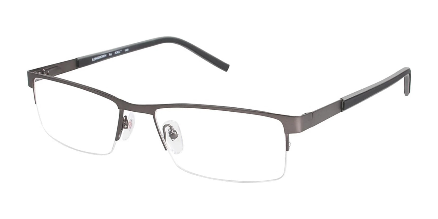 XXL Eyewear Longhorn Eyeglasses Gunmetal XXL Eyewear Longhorn Eyeglasses Gunmetal