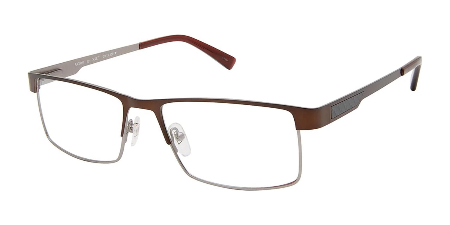 XXL Eyewear Saxon Eyeglasses Brown XXL Eyewear Saxon Eyeglasses Brown
