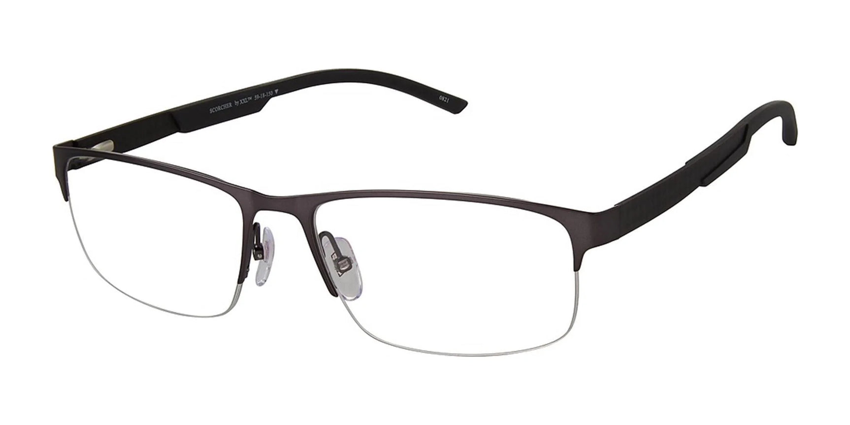 XXL Eyewear Scorcher Eyeglasses Gunmetal XXL Eyewear Scorcher Eyeglasses Gunmetal