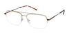 XXL Eyewear DOCKER Eyeglasses | Size 60 / Gold