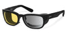 Ziena KAI Sunglasses | Size 52 / Glossy Black / Contrast Photochromic / Black