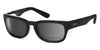 Ziena KAI Sunglasses | Size 52 / Glossy Black / Gray (12%) / Frost