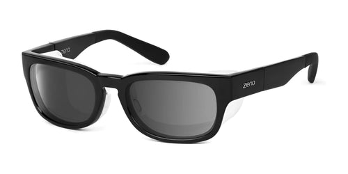 Ziena Kai Sunglasses / Size 52 / Glossy Black / Gray / Black