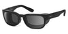 Ziena KAI Sunglasses | Size 52 / Glossy Black / Gray (12%) / Black