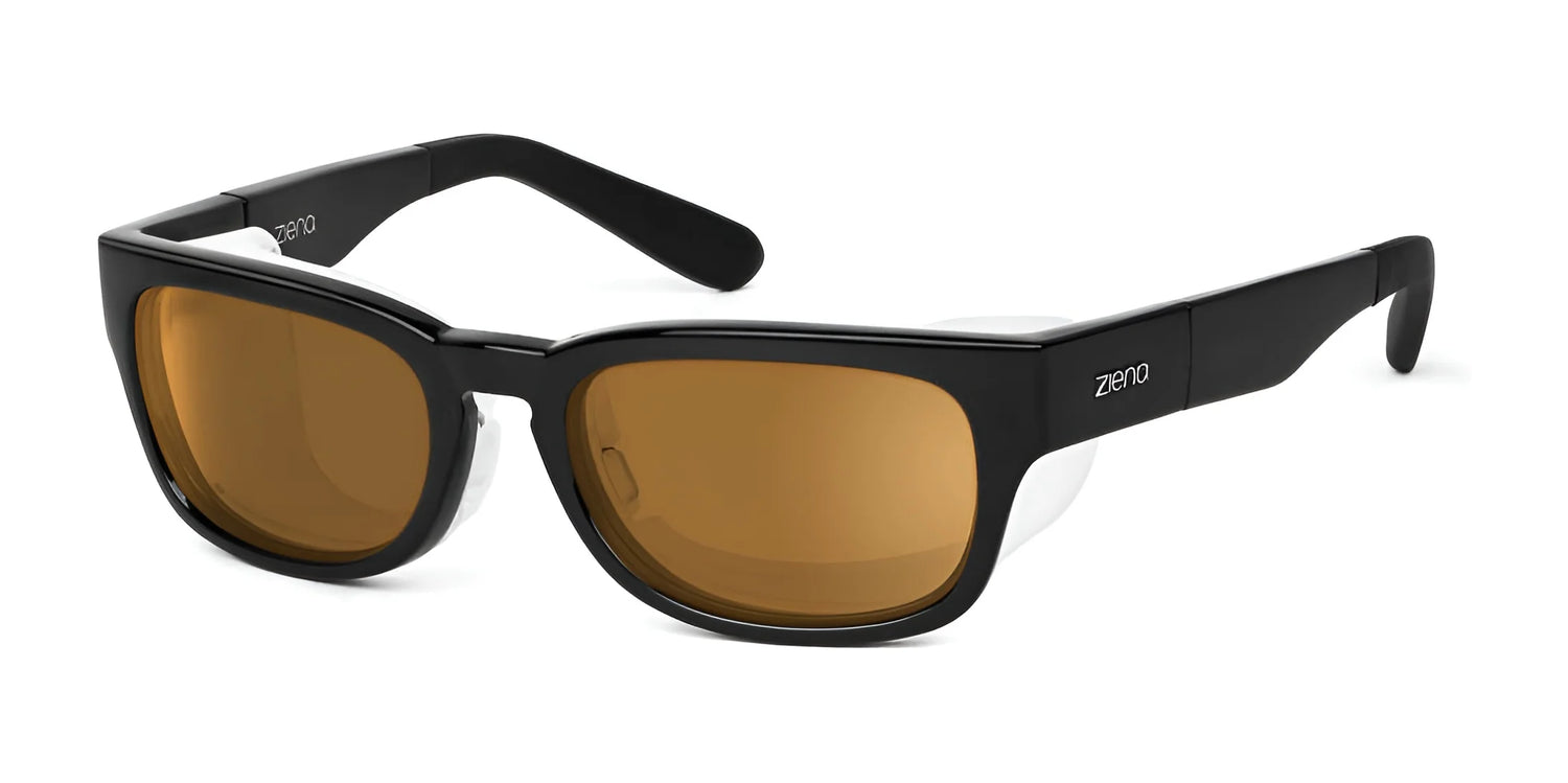 Ziena Kai Sunglasses Glossy Black / Polarized Copper / Frost Ziena Kai Sunglasses Glossy Black / Polarized Copper / Frost
