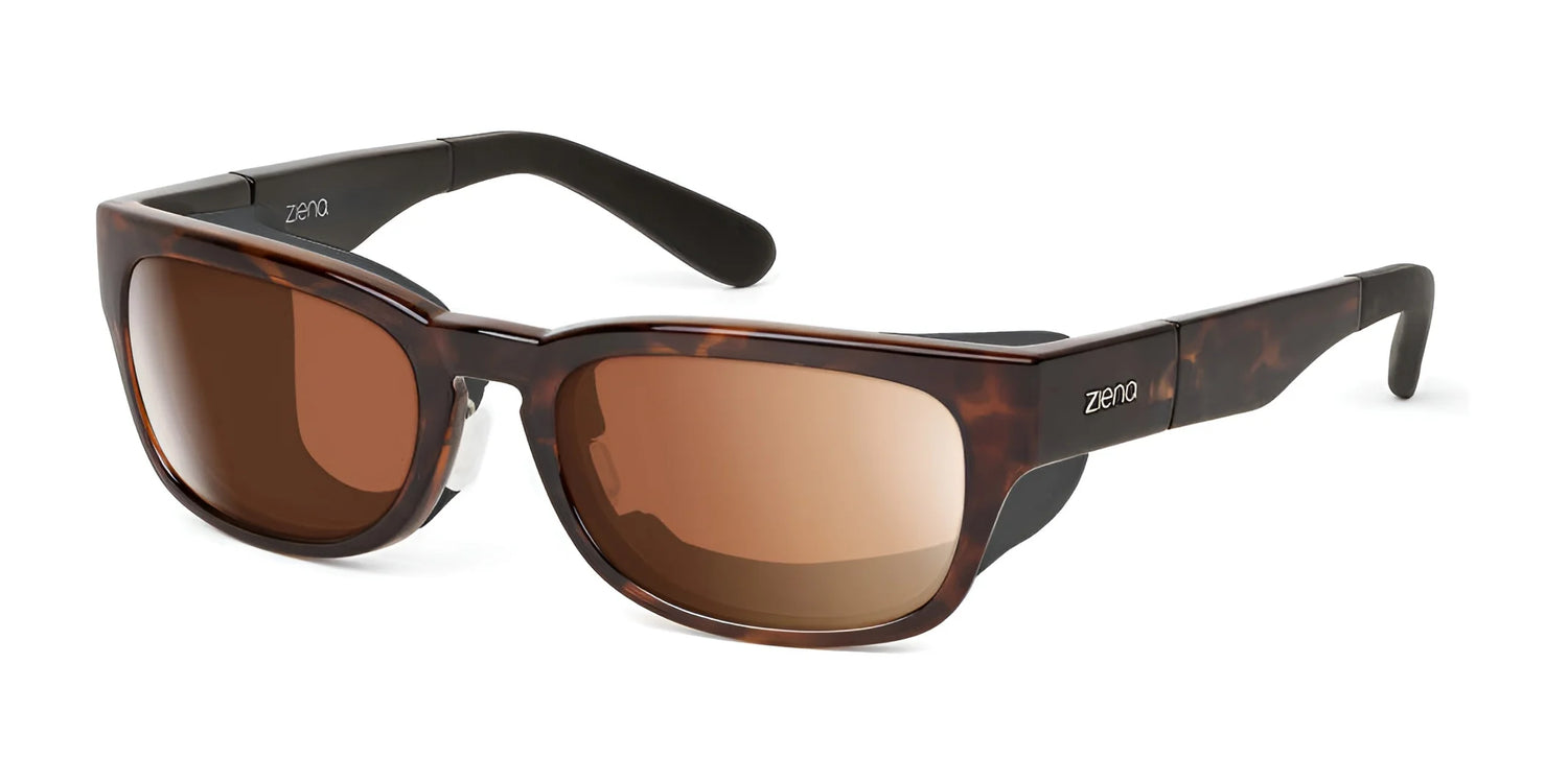 Ziena Kai Sunglasses Glossy Black / Copper / Black Ziena Kai Sunglasses Glossy Black / Copper / Black