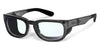 Ziena KAI Eyeglasses | Size 52 / Smoke / BlueByrd Blue Light Blocker / Black