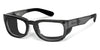 Ziena KAI Eyeglasses | Size 52 / Smoke / Clear Bifocal +1.50 / Black