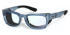 Ziena KAI Eyeglasses | Size 52 / Dark Tortoise / Clear / Black