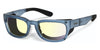 Ziena KAI Eyeglasses | Size 52 / Dark Tortoise / Clear / Black