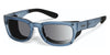 Ziena KAI Sunglasses | Size 52 / Ocean / Gray (12%) / Black